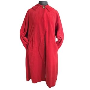 Vintage Ruth-Faye red coat